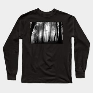 Misty forest on Killiney Hill Long Sleeve T-Shirt